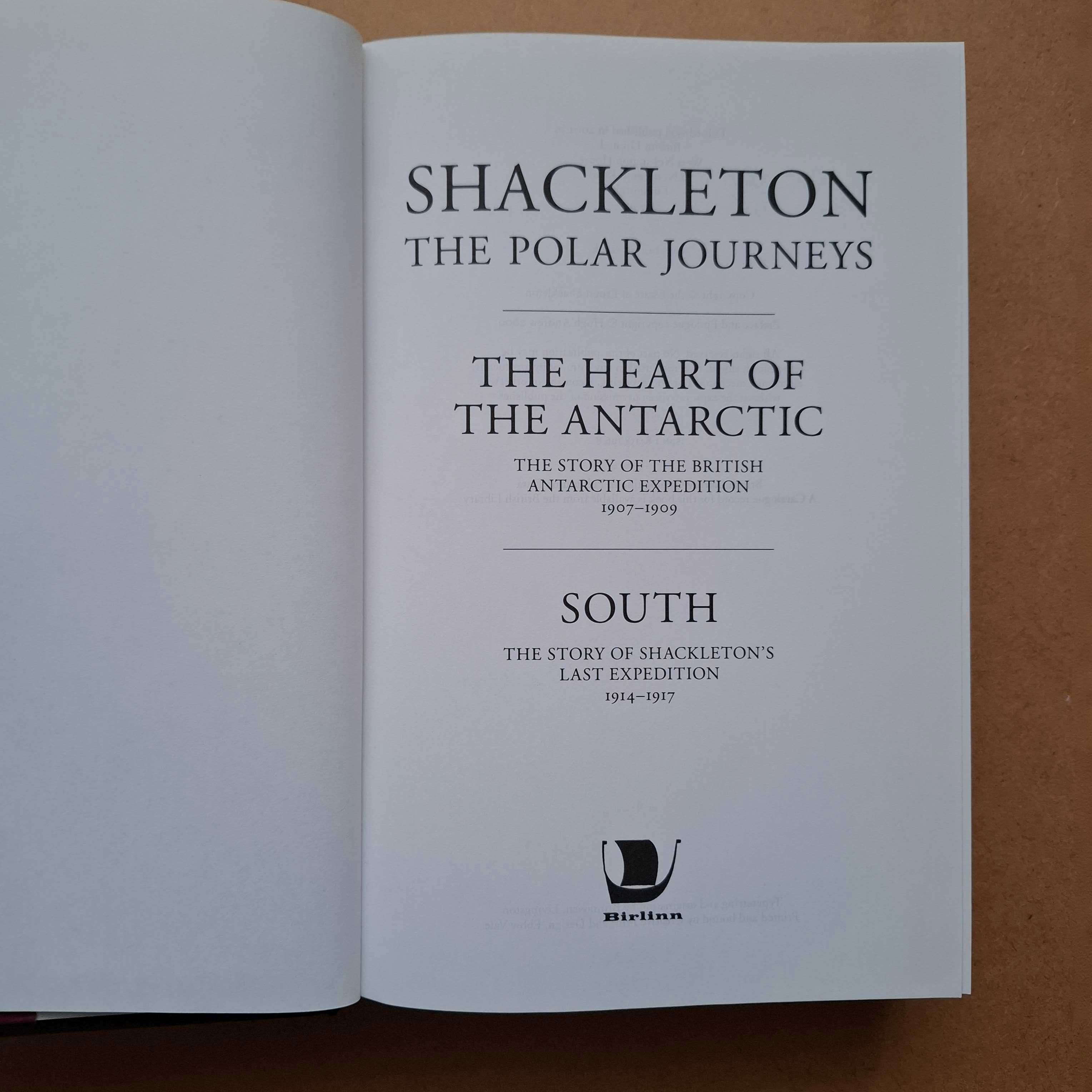 "Shackleton: The Polar Journeys" de Ernest Shackleton