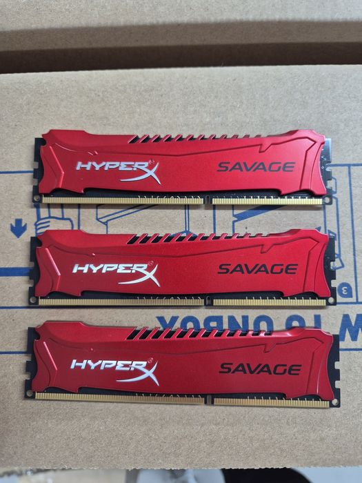 Pamięć RAM Kingston HyperX 3x4GB