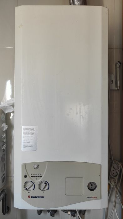 Caldeira aquecimento central Vulcano Babystar + radiadores