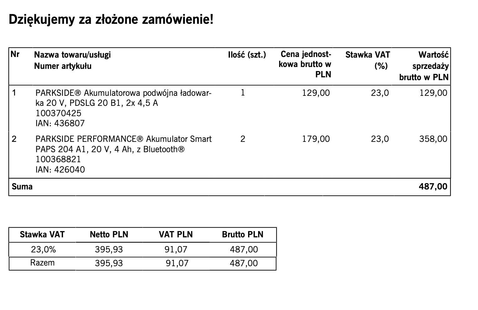 Parkside Akumulatorowa zamiatarka 20 V, PAKM 20-Li A1