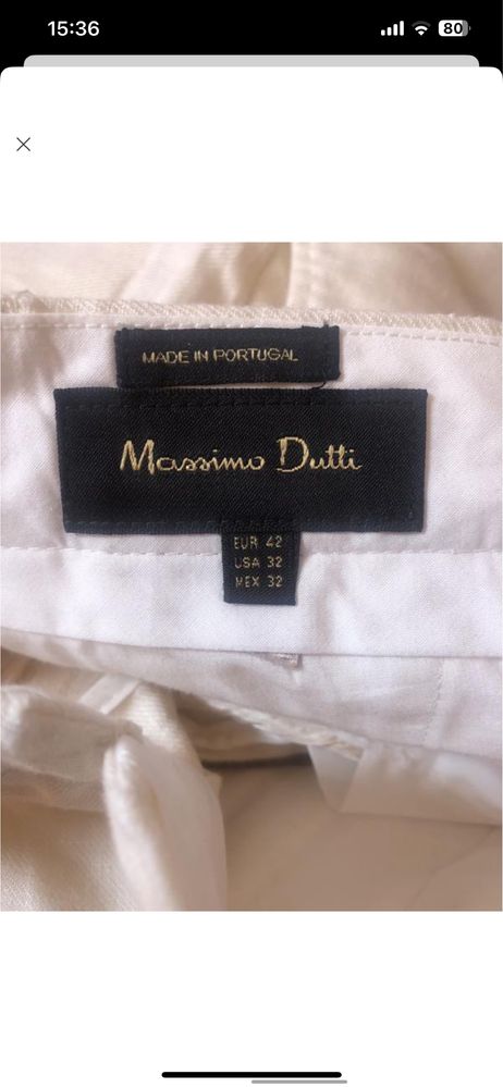 Лляні брюки Massimo Dutti, 38 р.