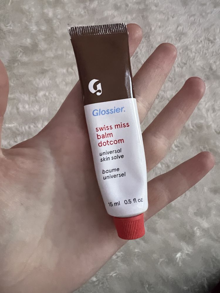 glossier swiss miss lip balm бальзам для губ