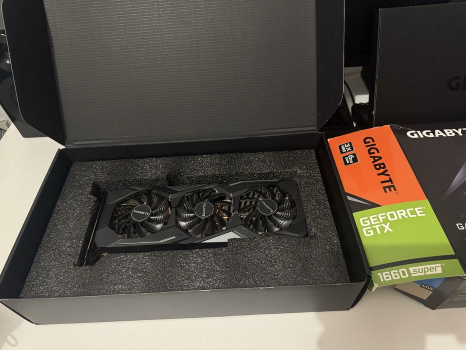 Karta graficzna Gigabyte GTX 1660 Super 6GB, 3 FANS, Stan BDB
