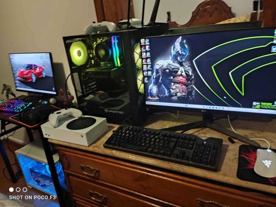 PC Gaming RTX 5060, Ryzen 7 5700g, 64GB ram, 1TB NVMe SSD.