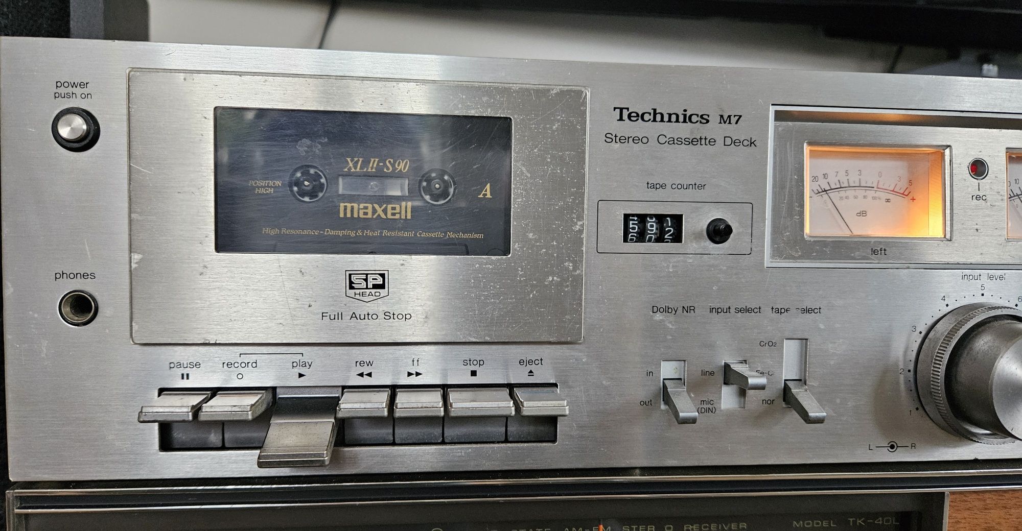 Technics RS-M7 magnetofon, po kompletnym serwisie