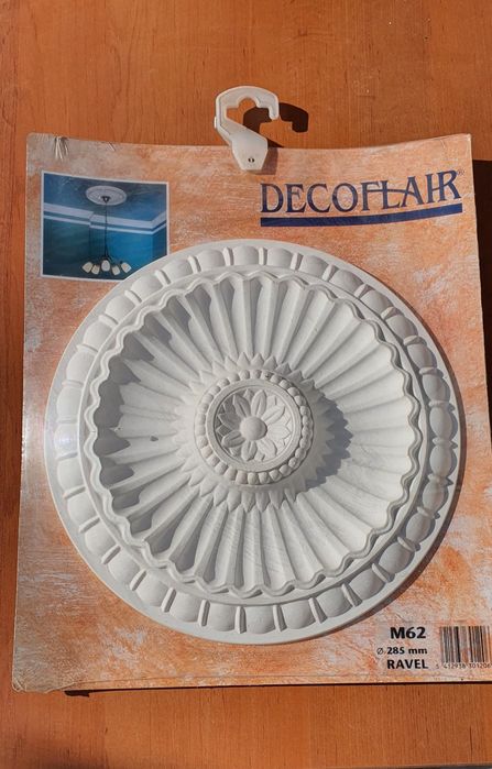 Roseta de teto decorativa