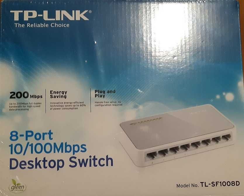 TP-Link Desktop Switch UP to 200Mbps