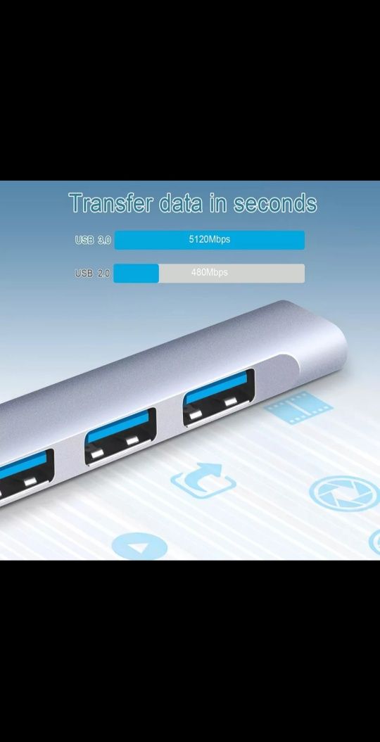 USB HUB 3.0 Концентратор, разветлитель