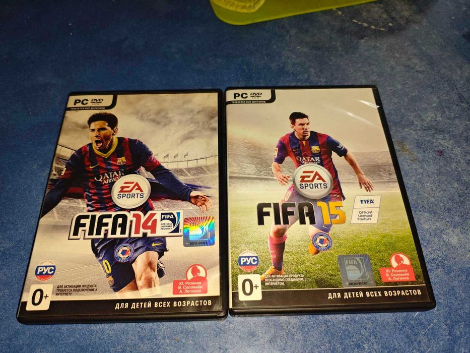 Диск з ігрою. DVD Fifa 14 Fifa 15 Ліцензія