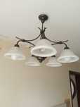 Żyrandol 5 ramienny lampa wisząca