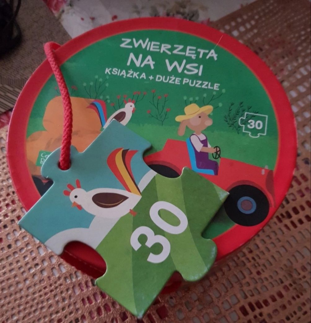 Puzzle duże w oryginalnym opakowaniu Nowe