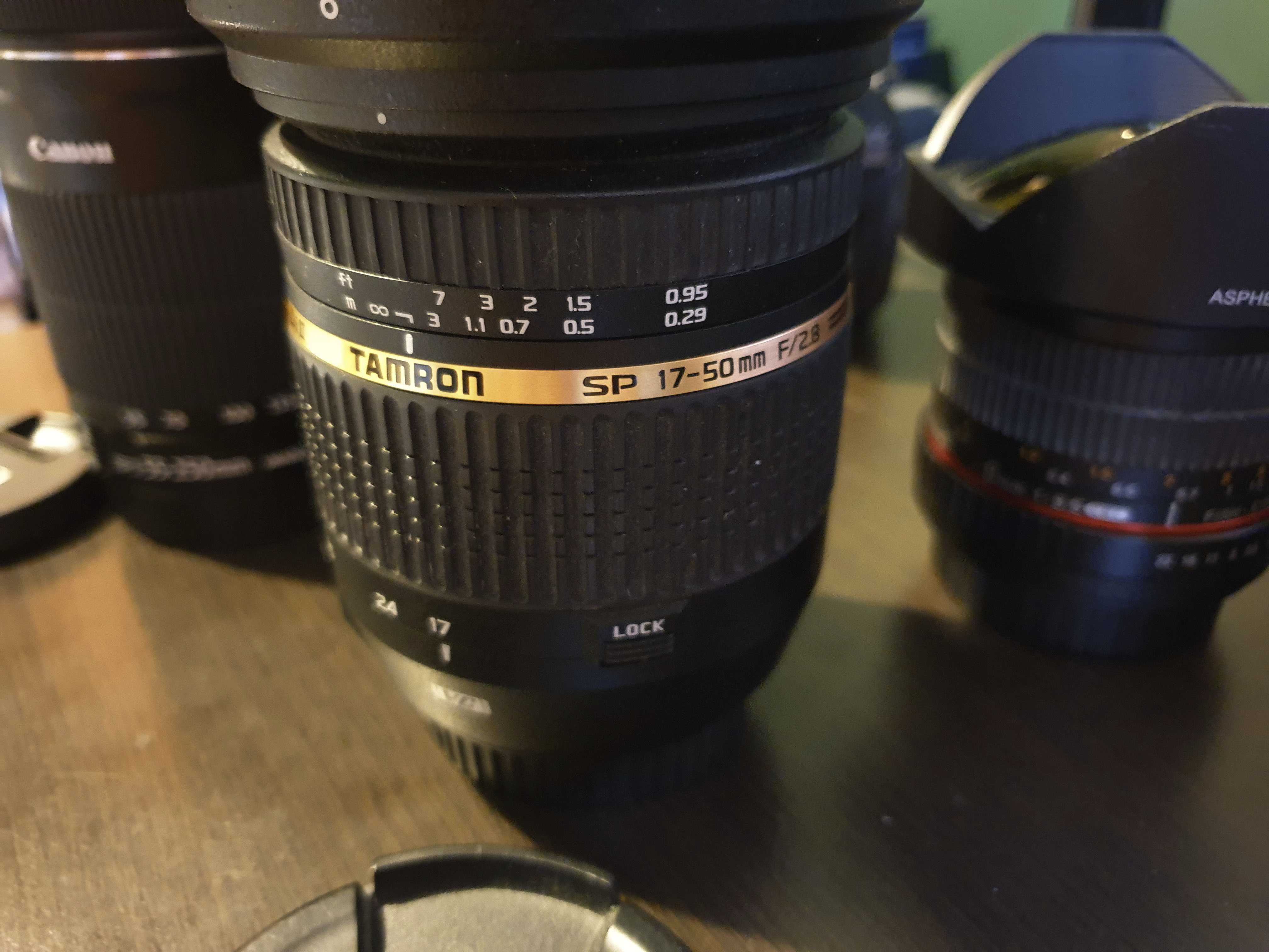 Canon EOS 600D + Samyang 8 mm fisheye 3,5 CS II