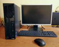 Komputer Lenovo SFF i52400, GTX 1050, 16GB ram, monitor 19", osprzęt