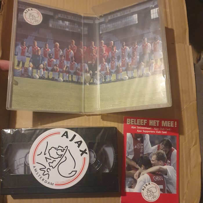 Kaseta vhs Ajax Amsterdam sezon 95/96