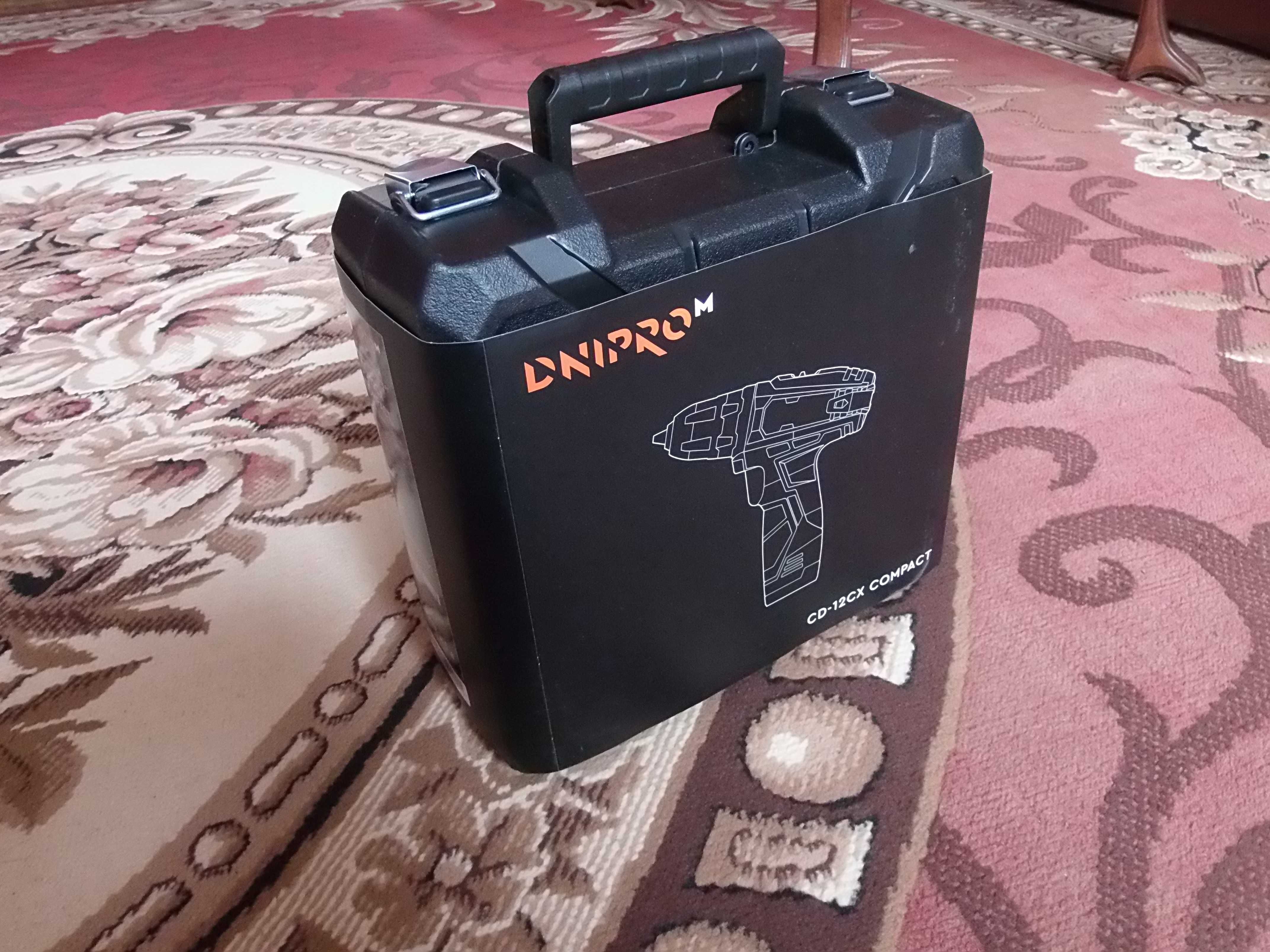 Шуруповерт Dnipro-M CD-12CX Compact
