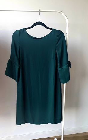 Sukienka butelkowa zieleń H&M M/38
