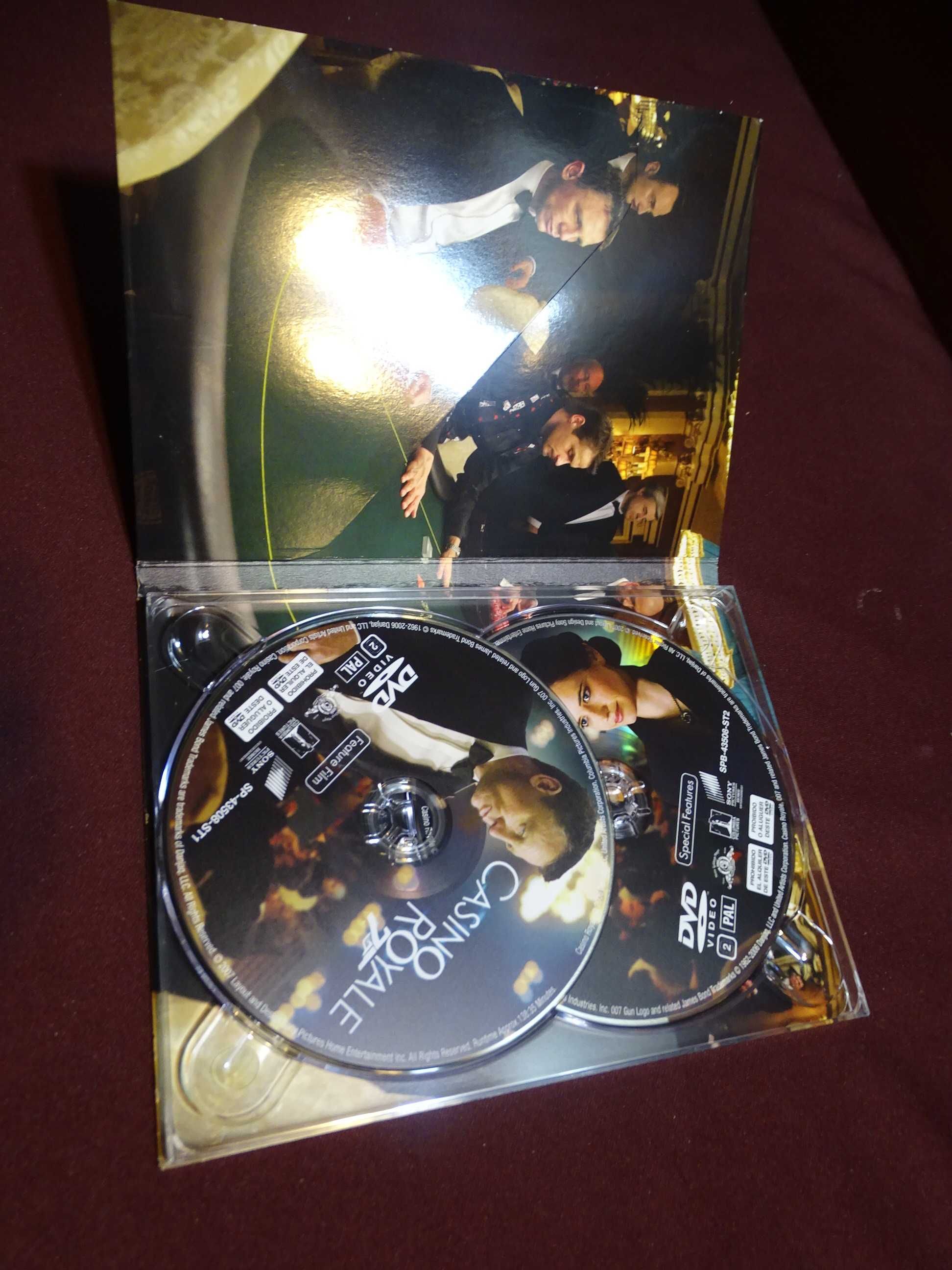DVD-Casino Royale-James Bond-Edção 2 discos