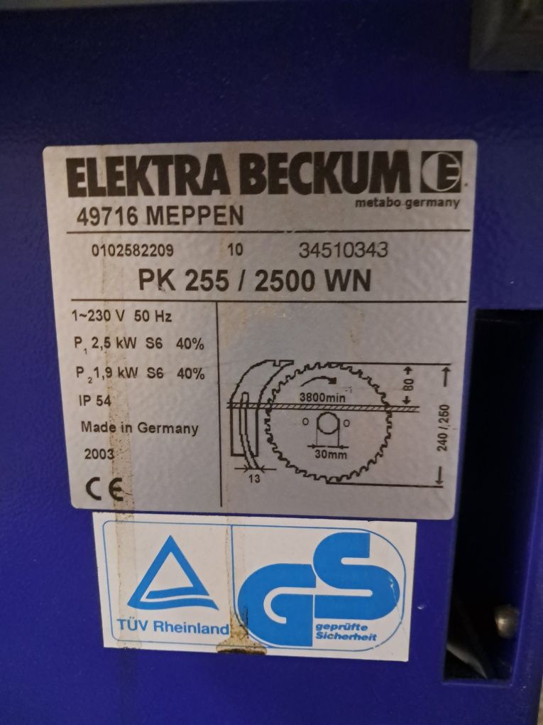 Piła Elektra Beckum PK 255