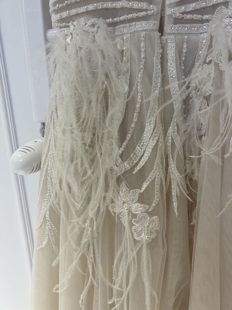 Przepiekna suknia ślubna XS Off White Bridal Sopot