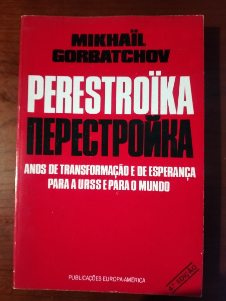 Livro Perestroika (Mikhail Gorbatchov)