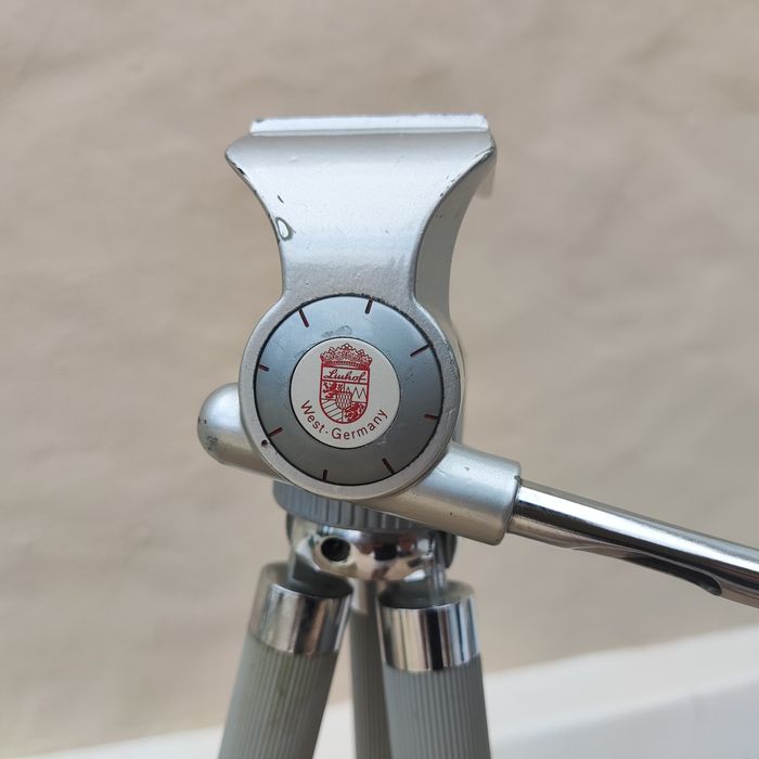 Tripé antigo e raro "Linhof Technika" - made in Germany - vintage