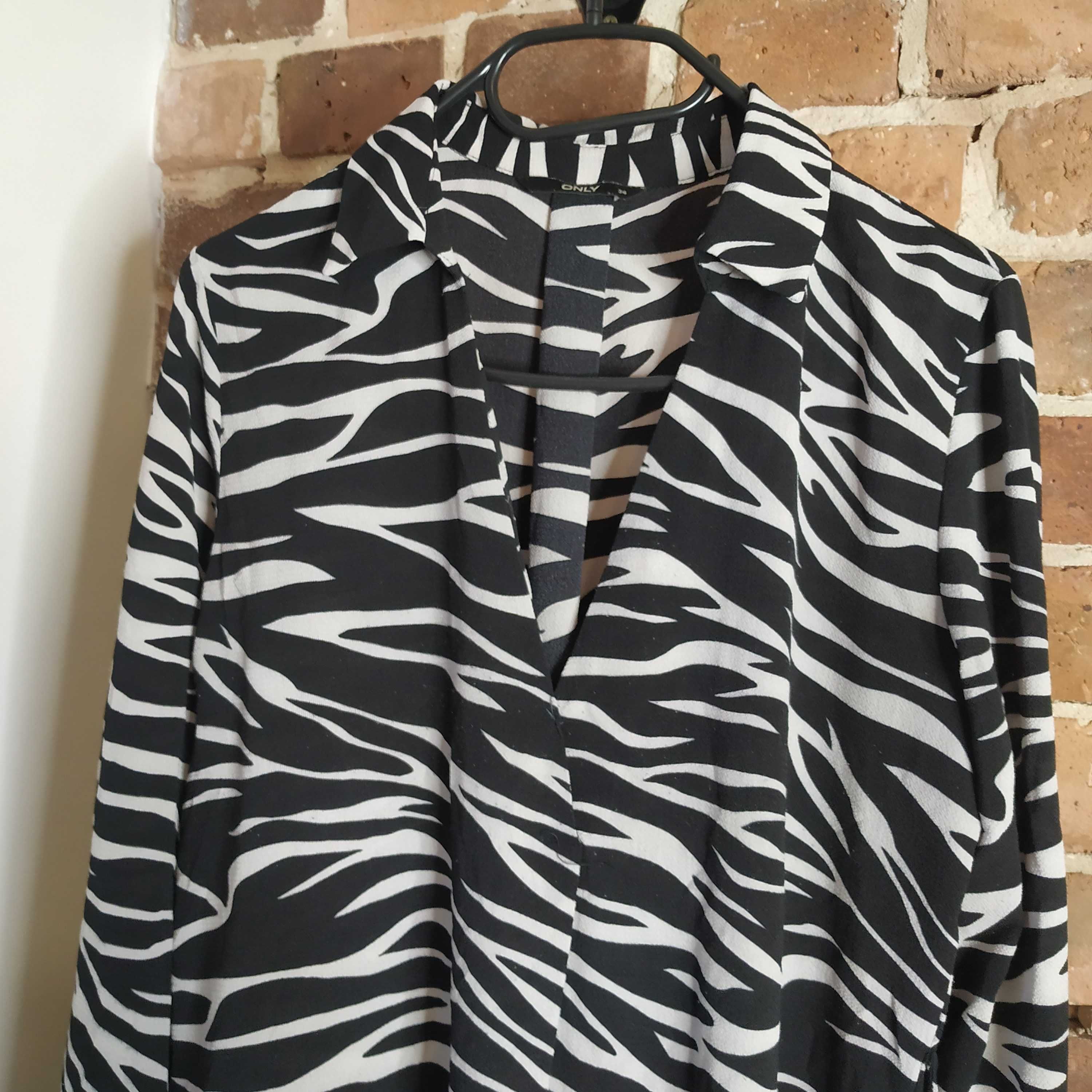 Sukienka z ONLY zebra