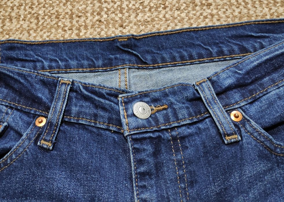 Levi's 511 W36 L32 джинси slim fit оригінал сині