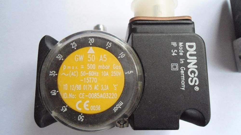 Реле давления газа DUNGS GW 50 A4, GW50 A5, GW150 A6/1, GW500 A6/1