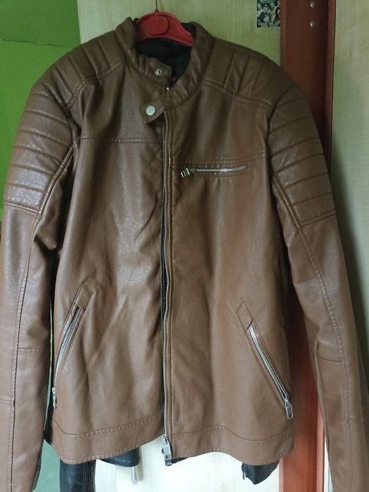 Kurtka skórzana męska xxl