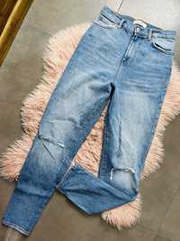 Modne spodnie/ jeansy Zara, 36