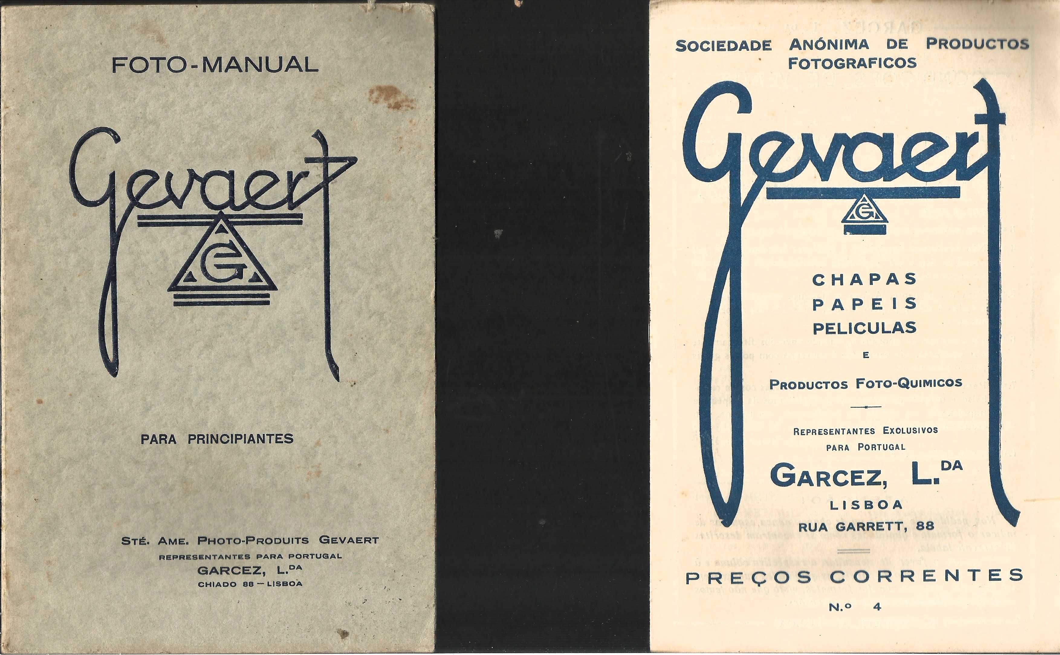 Foto-Manual Geverert para principiantes e catálogo de preços correntes