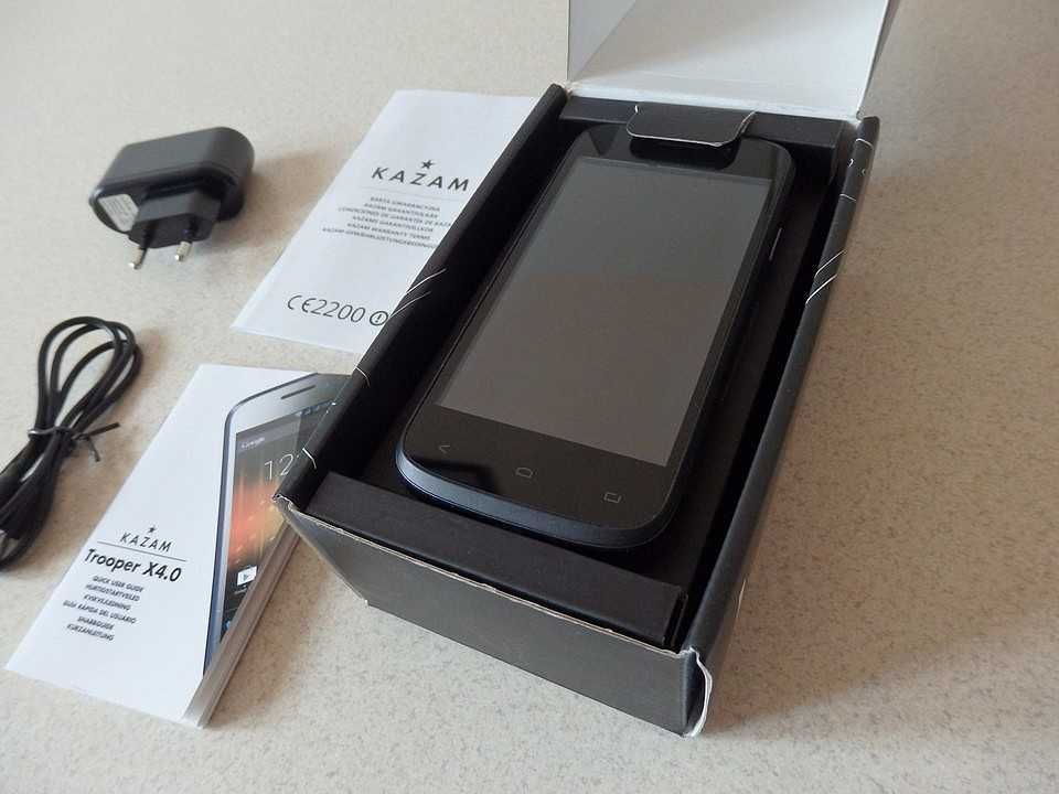 Smartfon KAZAM TROOPER X4.0, 3 wejścia SIM