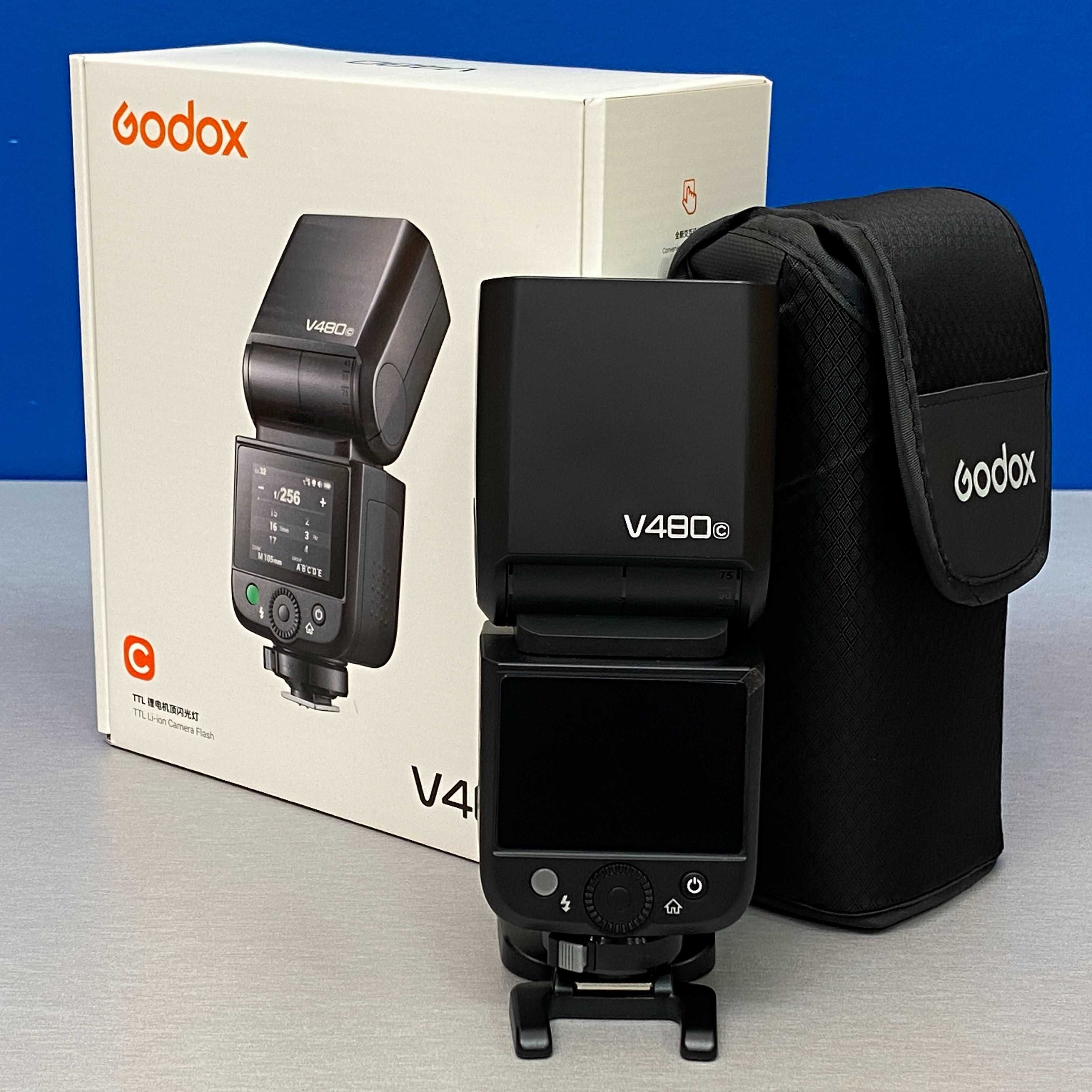 Godox Speedlite V480 (Canon) - NOVO - 3 ANOS DE GARANTIA