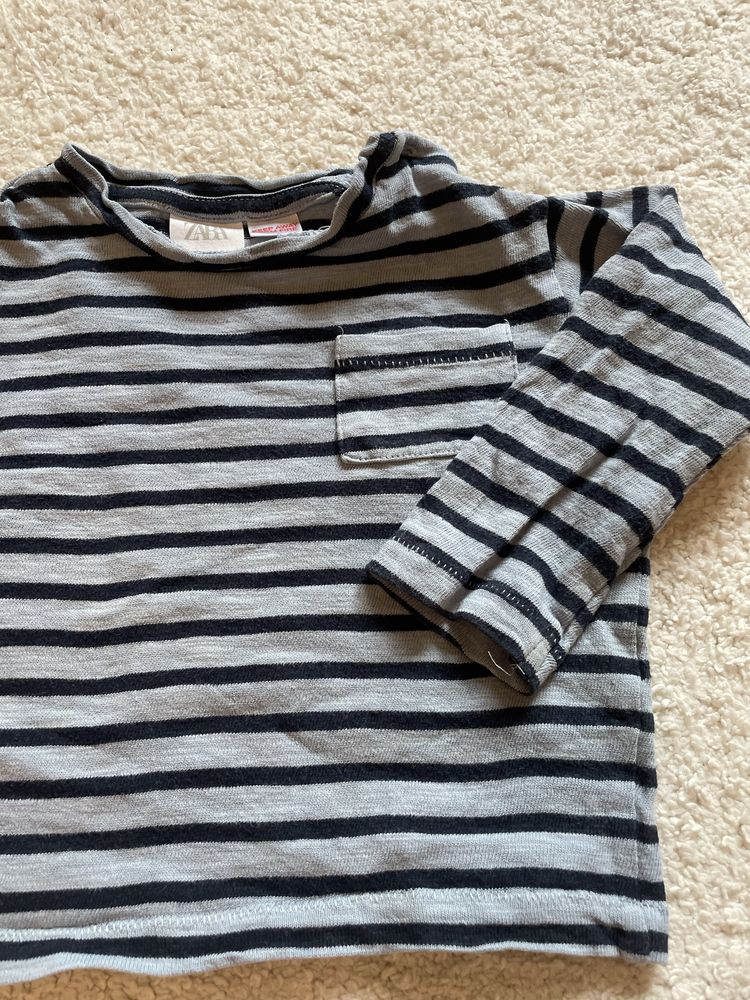 Bluzeczka Bluza bluzka koszulka tshirt zara 80