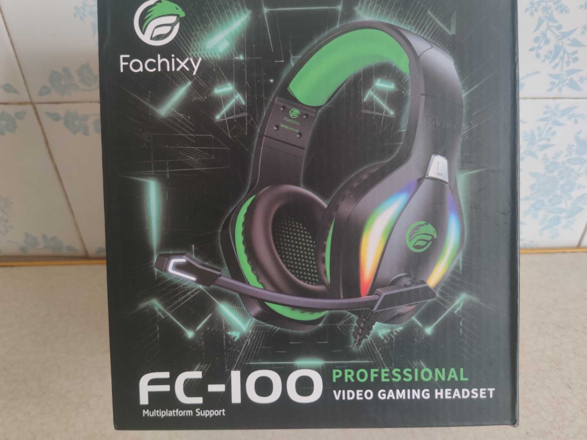 Ігрова гарнітура Fachixy FC100 із мікрофоном. Нова.