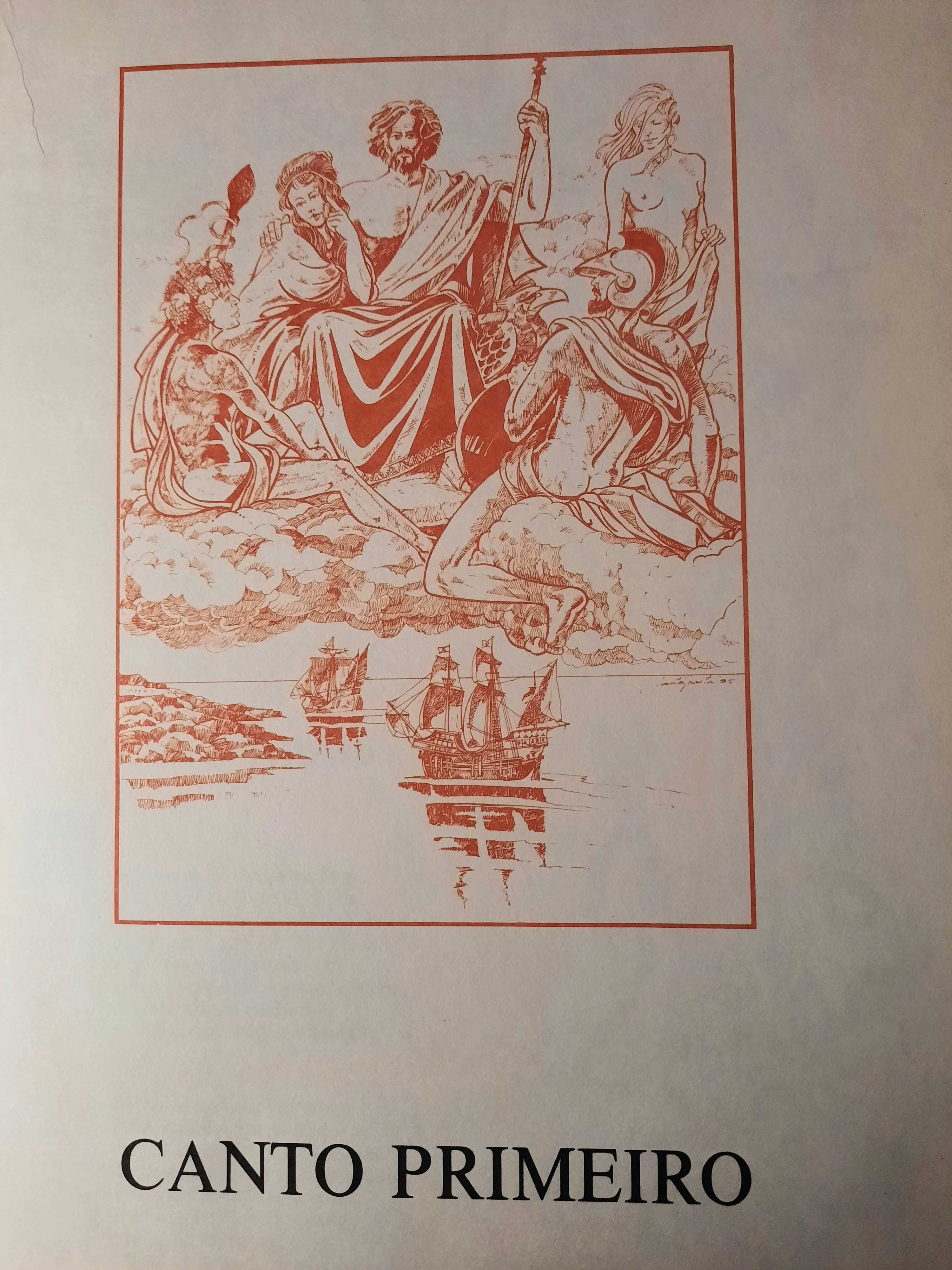"Os Lusíadas" edição ilustrada de 1986