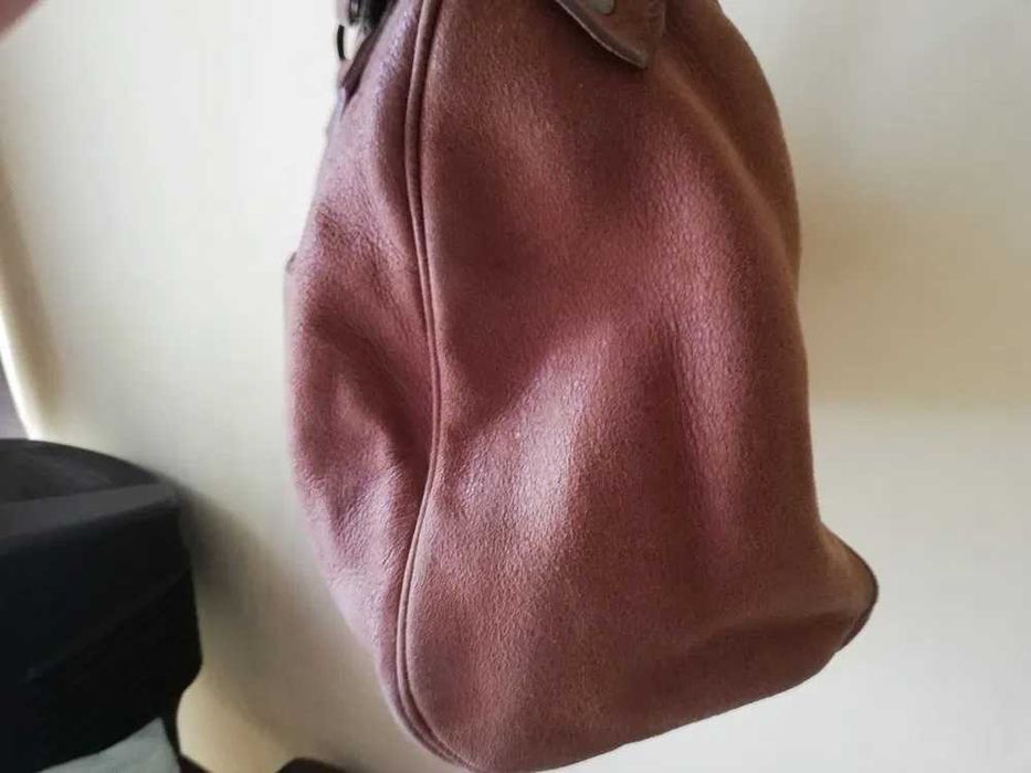 Torebka w rękę , kuferek, brązowa