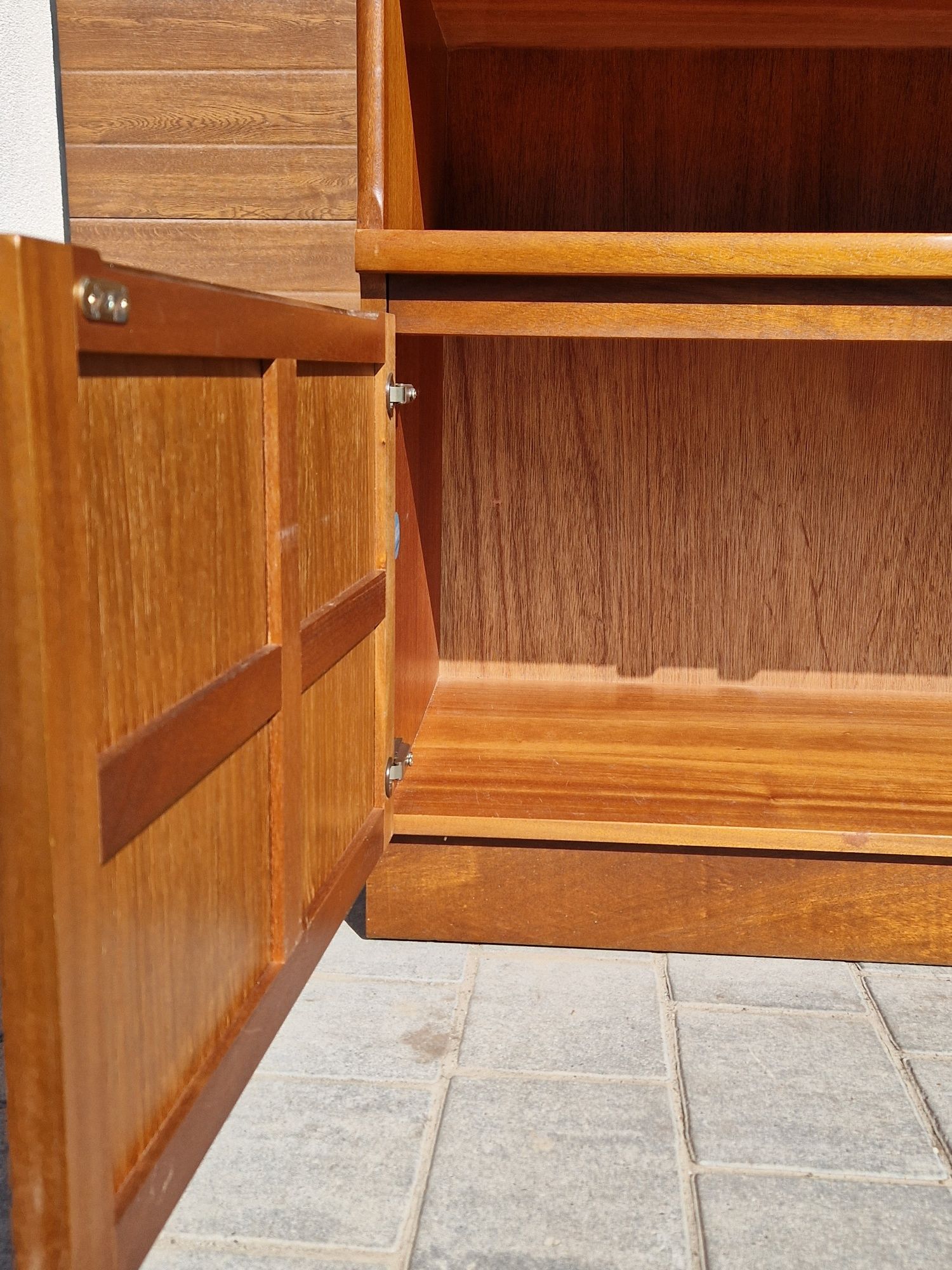 Komoda Sideboard Nathan Teak Lata 70 80 Vintage Retro Design Szafka
