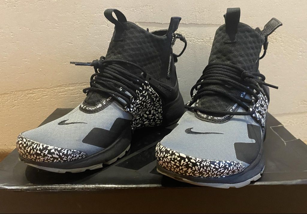 Nike x Acronym Air Presto Mid Cool Gray EUR41