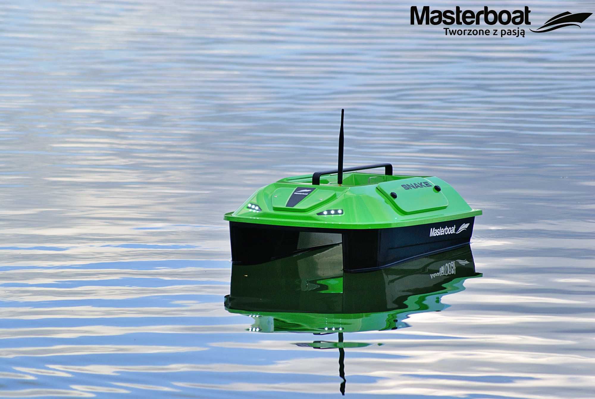 Łódka zanętowa RATY Snake  GPS autopilot extreme pilot Masterboat