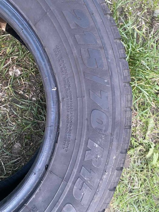 Opony zimowe Kormoran 215/70/15C z  2023 r