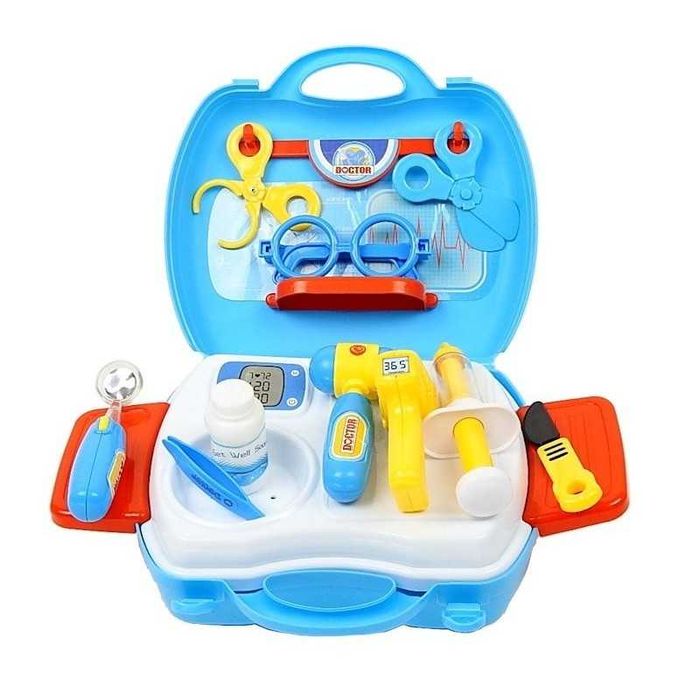 Zestaw lekarski dla dziecka małego lekarza doktora w walizce