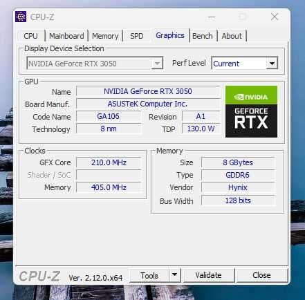 Відеокарта Asus Nvidia GeForce (DUAL-RTX3050-O8G-V2)