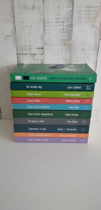 Literatura w spódnicy - Pakiet 10 książek.