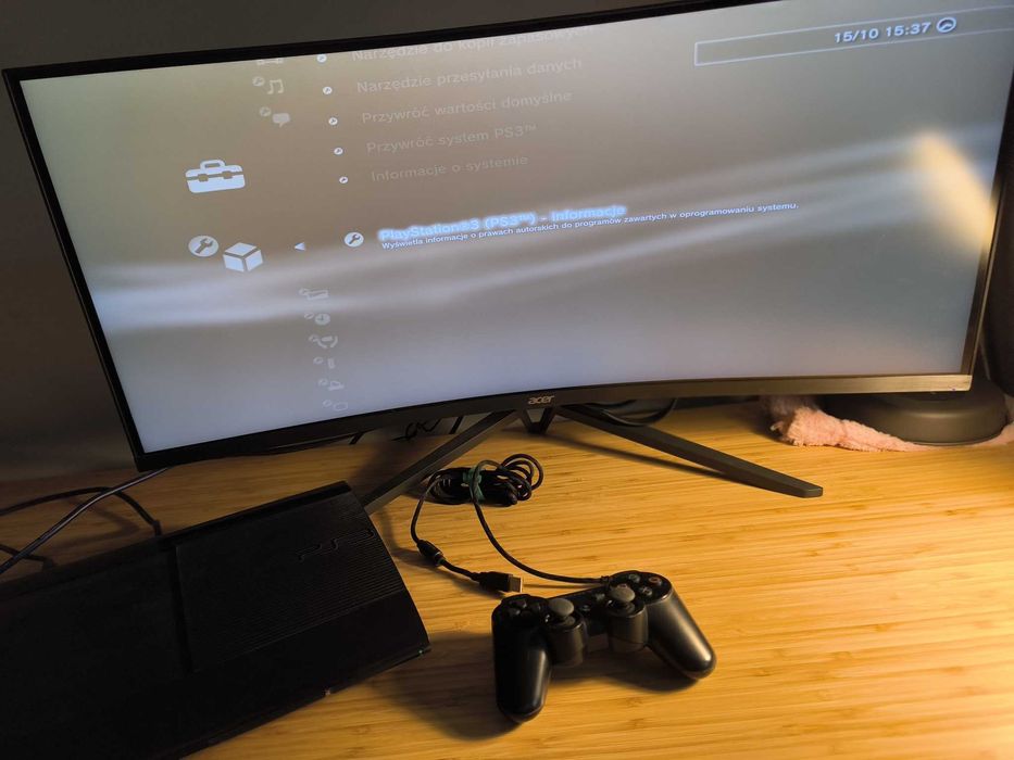 Sony PS3 Super Slim Firmware 4.89 Modowalna + Kontroler