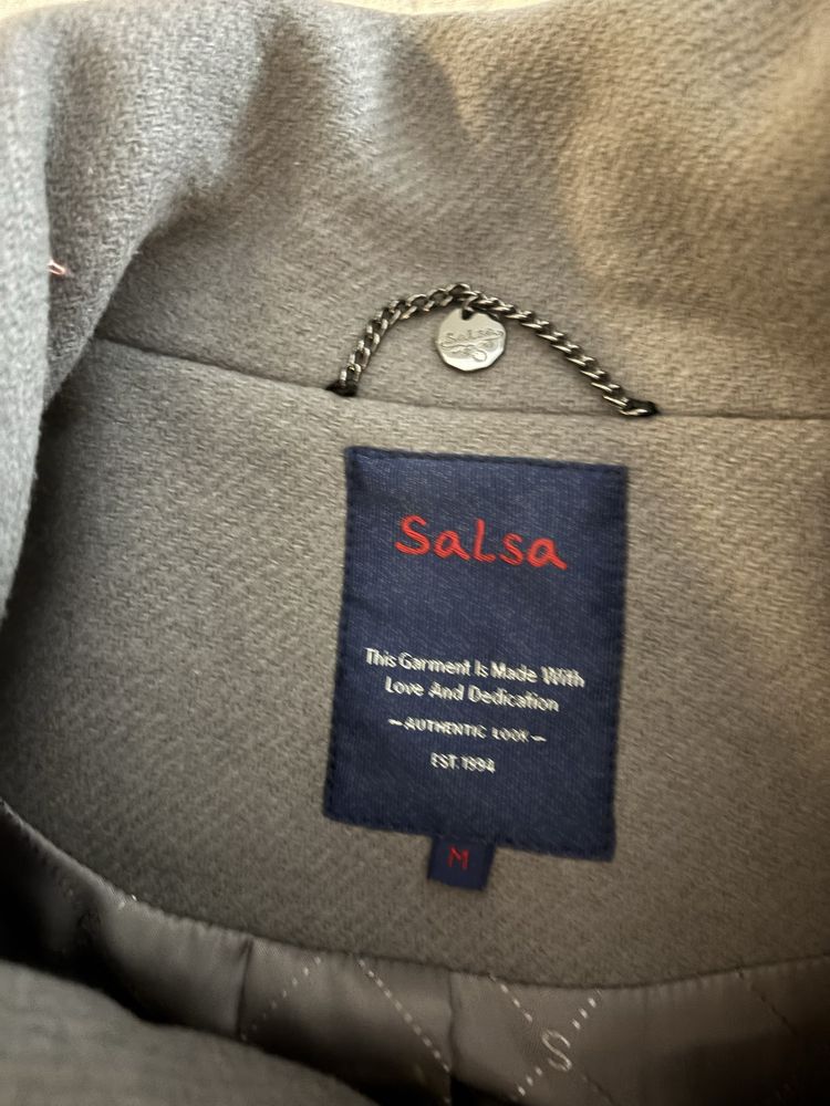 Casaco cinza M Salsa
