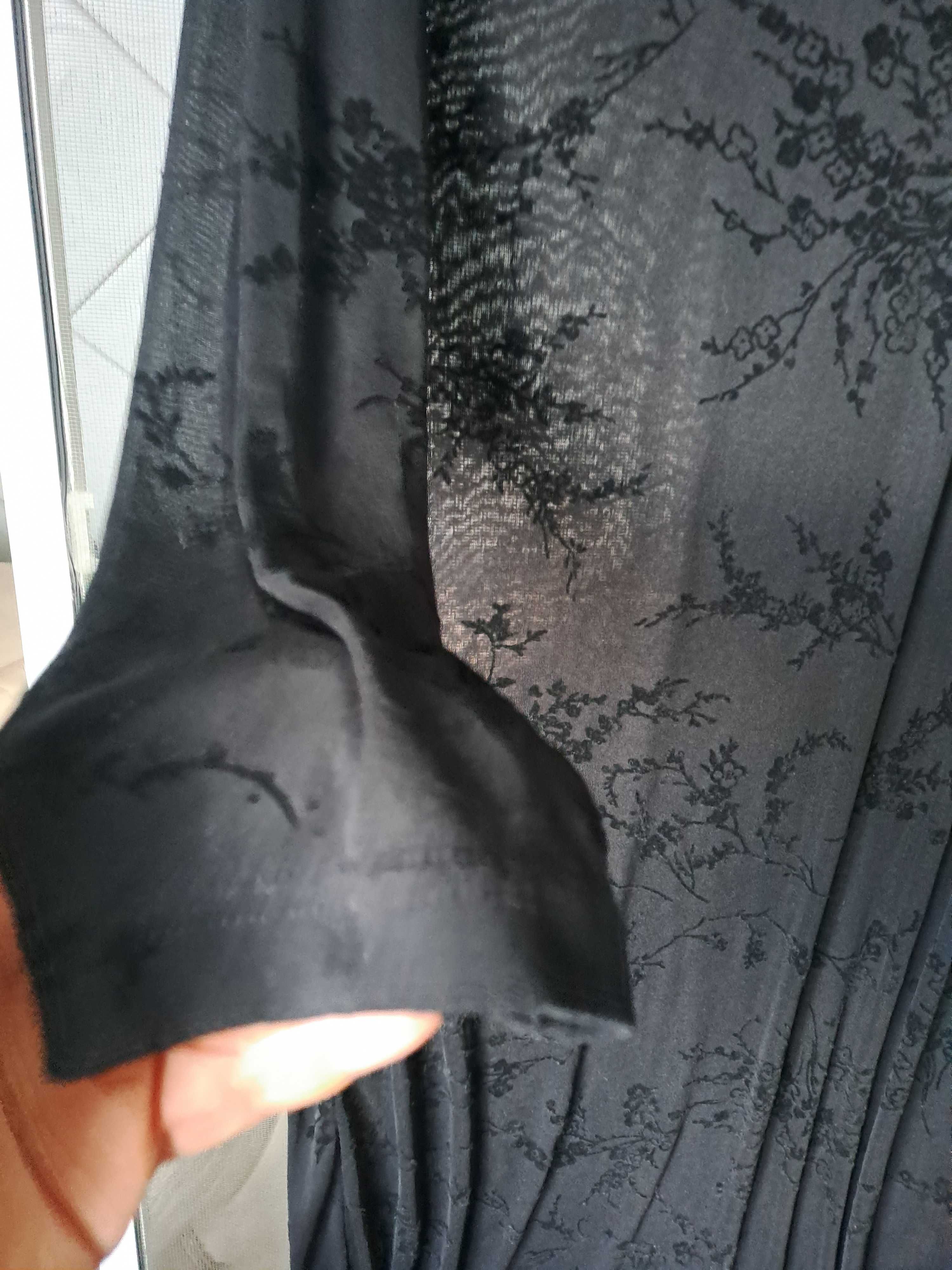 Платье черное длинное 50 размер