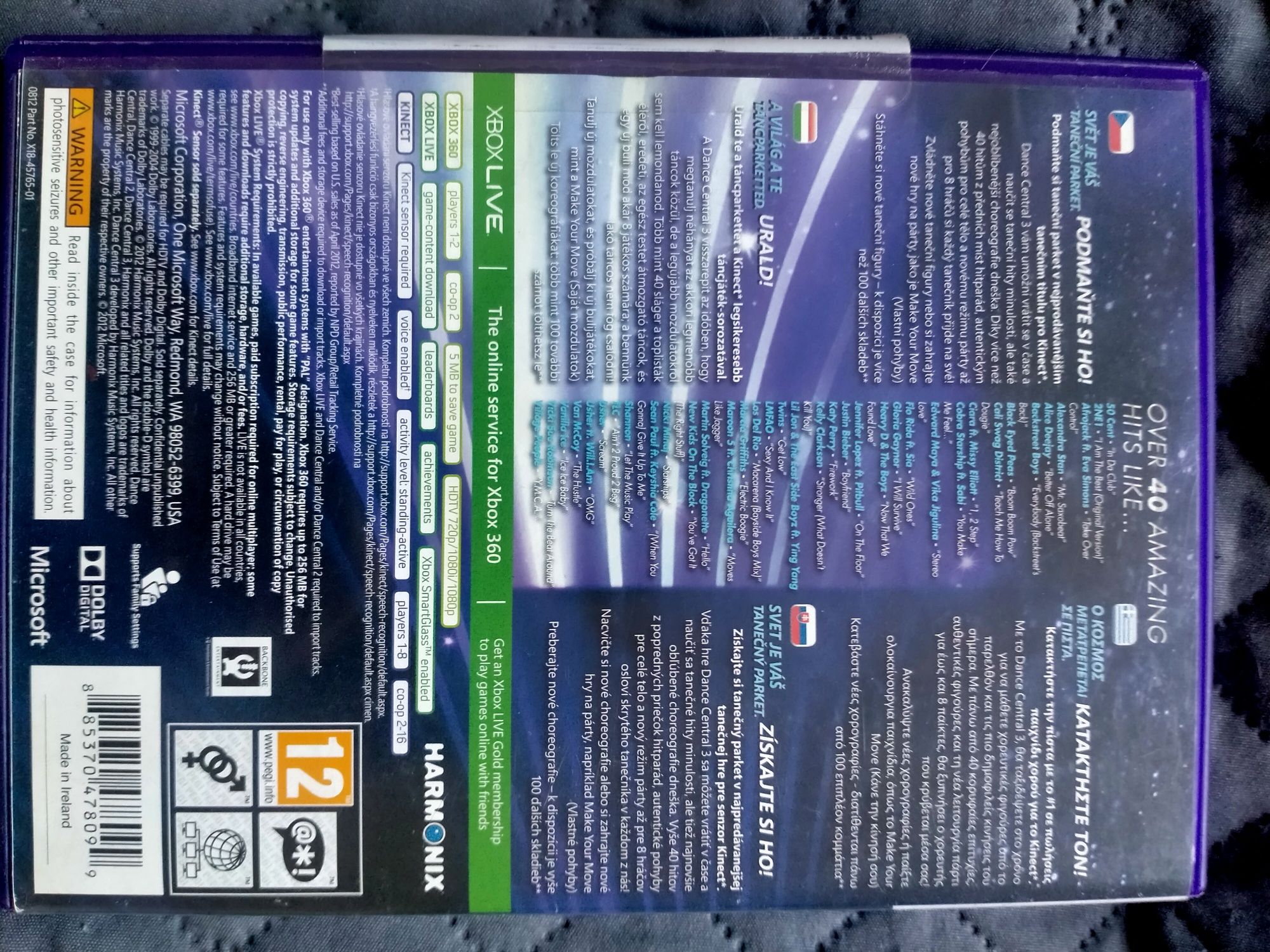 Gre na Xbox 360 dla Kinect