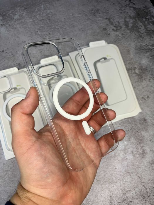 Чохол Clear Case MagSafe + Animation для iPhone 14 14 Pro Max Айфон