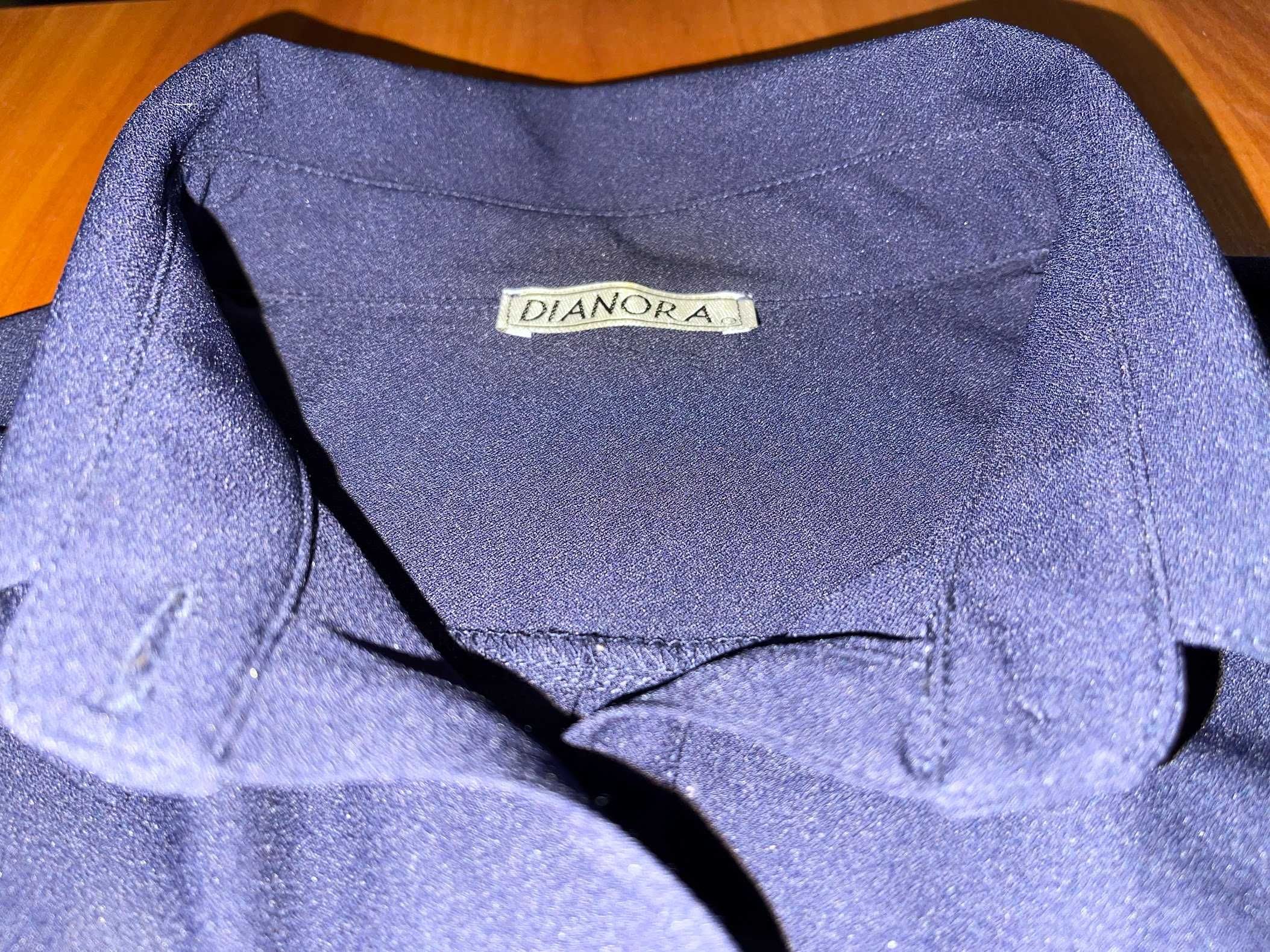 Рубашка для беременности и кормления темно-синяя, ТМ Dianora